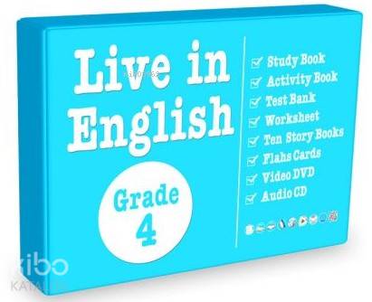 4.Sınıf İngilizce Öğrenme Seti Live in English