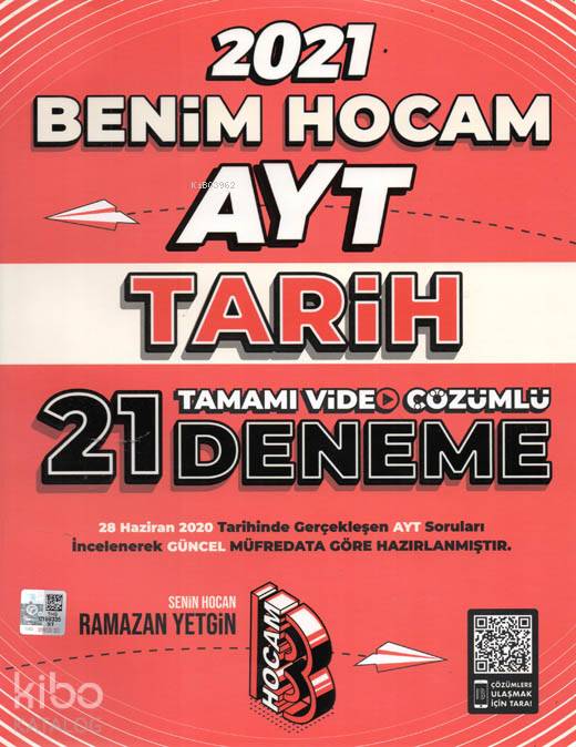 AYT Tarih 21'li Deneme Sınavı-2021