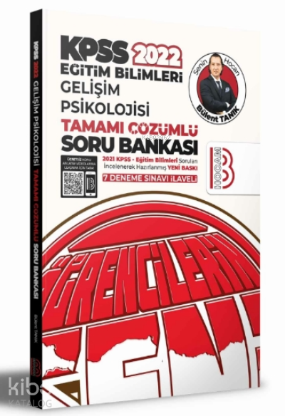 2022 KPSS Eğitim Bilimleri Gelişim Psikolojisi Tamamı Çözümlü Soru Bankası ( 7 Deneme İlaveli )