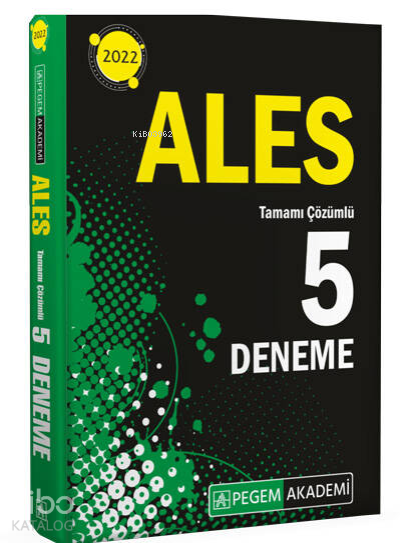 2022 ALES Tamamı Çözümlü 5 Deneme