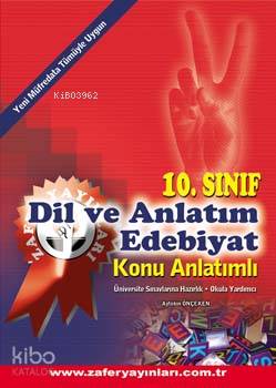 10. Sınıf Dil ve Anlatım Edebiyat Konu Anlatımlı