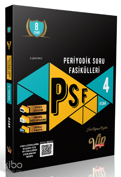 Vip 8.Sınıf Periyodik Soru Fasikülleri - 4.Sayı