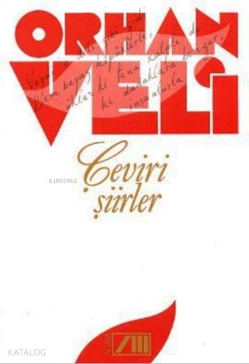  Çeviri Şiirler | Orhan Veli Kanık | Azra Erhat | Adam Yayınları | 9789754180213 | 