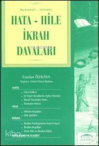 Hata Hile İkrah Davaları | Eraslan Özkaya | Seçkin Yayıncılık | 9789753472548 | 