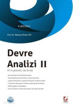  Devre Analizi 2 97si Çözümlü 162 Örnek | Devre Analizi 2 97si Çözümlü 162 Örnek | Mehmet Önder Efe | Seçkin Yayıncılık | 9789750216206 