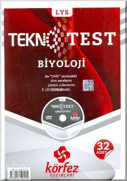 LYS Biyoloji Tekno Test Çözüm Dvd'li