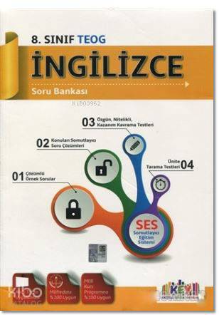 8. Sınıf İngilizce Soru Bankası; Somutlayıcı Eğitim Sistemi
