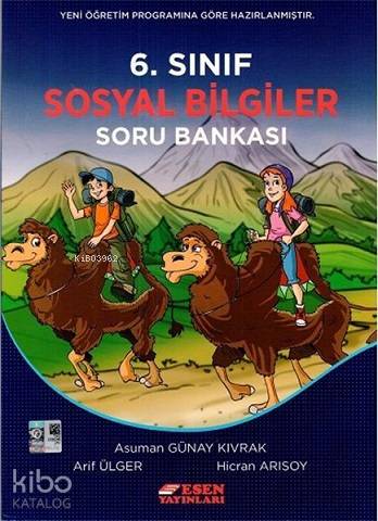 Esen Yayınları 6. Sınıf Sosyal Bilgiler Soru Bankası Esen 