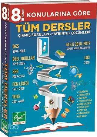 8. Sınıf Konularına Göre Tüm Dersler Çıkmış Soruları ve Ayrıntılı Çözümleri