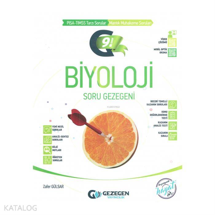 Gezegen Yayınları 9. Sınıf Biyoloji Soru Gezegeni Gezegen 