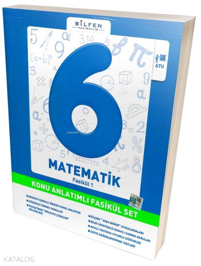 Bilfen Yayınları 6. Sınıf Matematik Konu Anlatımlı Fasikül Set; Set