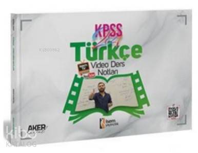 İsem 2021 Evveliyat KPSS Genel Yetenek Türkçe Video Ders Notları