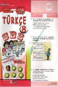 SBS 8 Türkçe Yaprak Testler