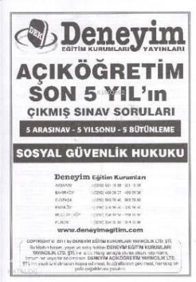 AÖF 3. Sınıf Çalışma Ekonomisi Çıkmış Sınav Soruları