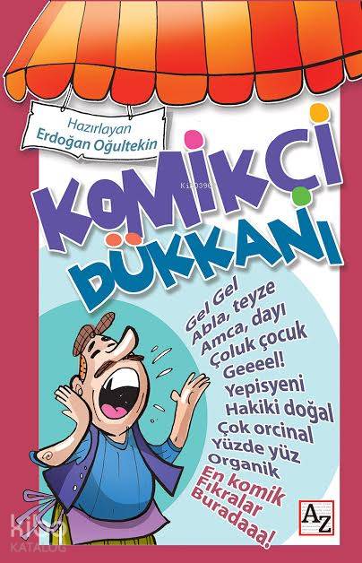  Komikçi Dükkanı | Erdoğan Oğultekin | Mehmet Zekai KüpçükSelçuk Alkan | MEndülüs Özbay | Az Kitap | 9786059272667 | 