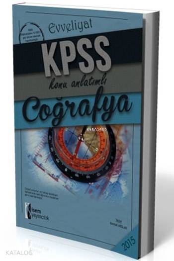 Evveliyat KPSS Coğrafya Konu Anlatımlı 2015