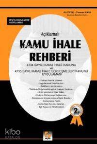  Açıklamalı Kamu İhale Rehberi | Açıklamalı Kamu İhale Rehberi | Ali Özek | Ali Özek Osman Kaya | Osman Kaya | Seçkin Yayıncılık | 9789753477093 