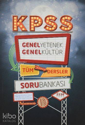 KPSS Genel Yetenek Genel Kültür Soru Bankası 2017