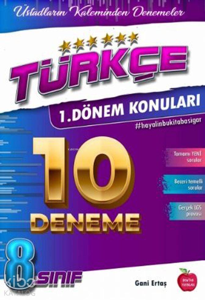 Newton Yayınları 8. Sınıf 1. Dönem LGS Türkçe All Star 10 Deneme Newton 