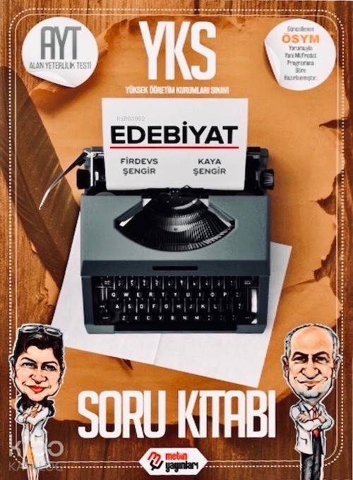 Metin Yayınları AYT Edebiyat Soru Kitabı Metin 