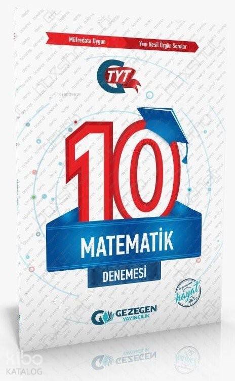 Gezegen Yayınları TYT Matematik 10 Deneme Gezegen 