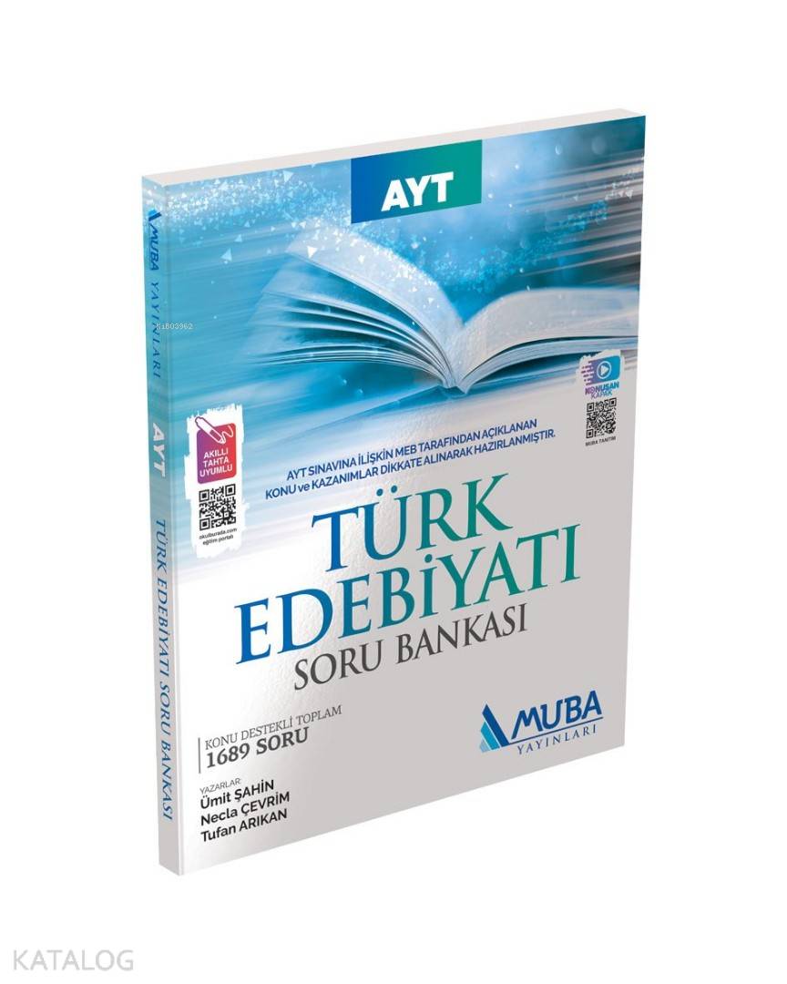 Muba Yayınları AYT Türk Edebiyatı Soru Bankası Muba 