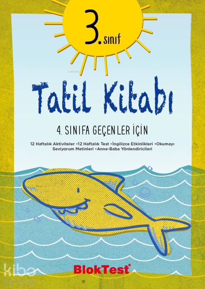 BlokTest Yayınları 3. Sınıf Tatil Kitabı BlokTest 
