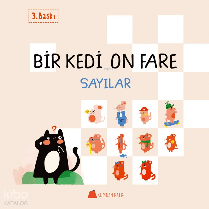  Bir Kedi On Fare Sayılar | Duygu Yardımcı | Nehir ŞenSena Yıldız | Kumdan Kale Yayınları | 9786059267700 | 