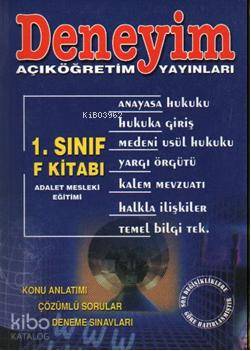 AÖF 1. Sınıf F Kitabı