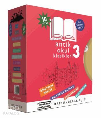  Antik Okul Klasikleri Set 3 | Antik Okul Klasikleri Set 3 | Kolektif | Antik Yayınları | 9786054840311 