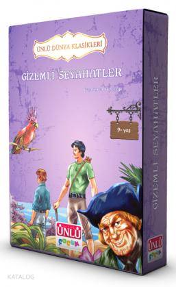 Ünlü Dünya Klasikleri-Gizemli Seyahatlar Serisi / 6 Çeşit Kitap