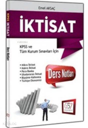 2016 KPSS A Grubu İktisat Ders Notları