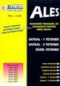 Ales; Sayısal 1 Yetenek, Sayısal 2 Yetenek, Sözel Yetenek