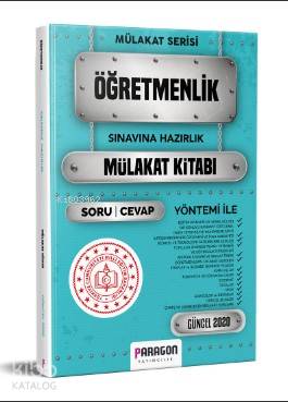 2020 Öğretmenlik Mülakat Kitabı