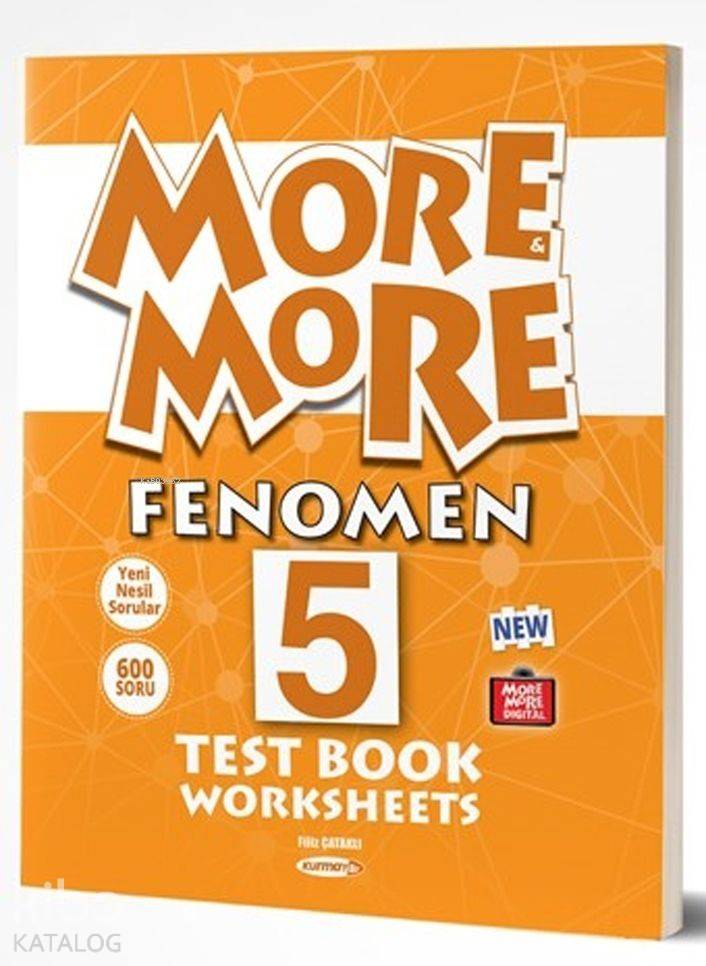 Kurmay ELT Yayınları 5. Sınıf More More Fenomen Test Book Worksheets Kurmay ELT 