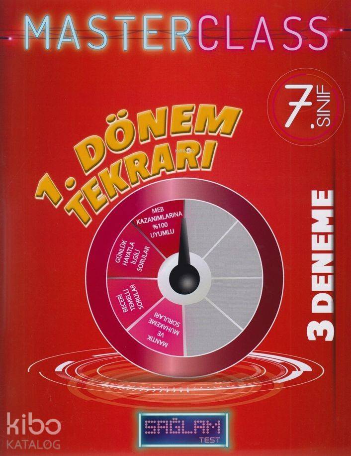 Molekül Yayınları 7. Sınıf 1. Dönem Tekrarı Sağlam Master Class 3 lü Deneme Molekül 