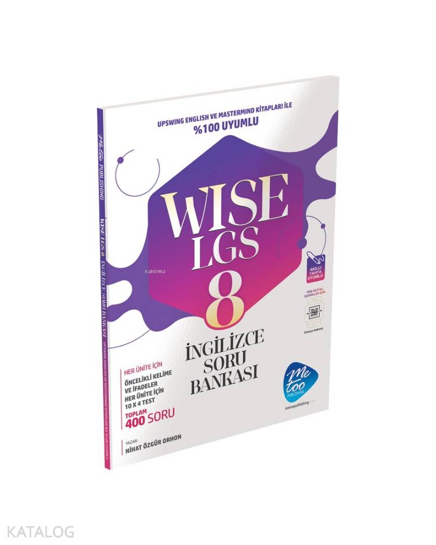Too Publishing Yayınları 8. Sınıf LGS Wise Soru Bankası Me Too Publishing