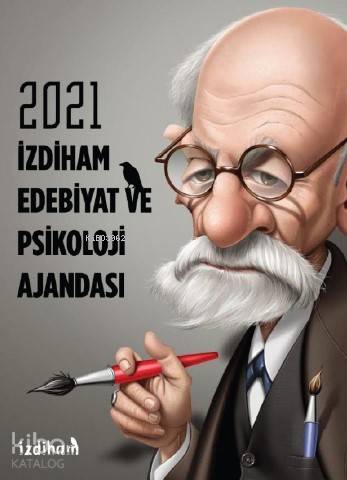  2021 İzdiham Ajandası Edebiyat ve Psikoloji | Gülzade Aydemir | İzdiham Yayınları | 9786057497024 | 