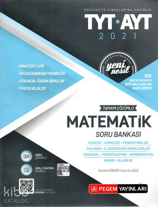 TYT-AYT 2021 Yeni Nesil Matematik Soru Bankası