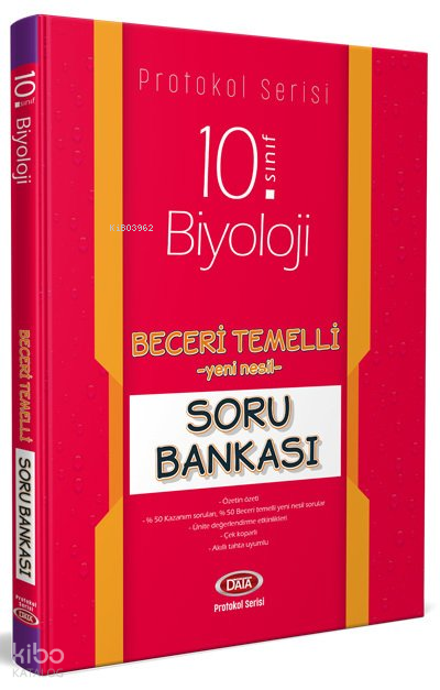 Data 10.Sınıf Biyoloji Protokol Soru Bankası Beceri Temelli