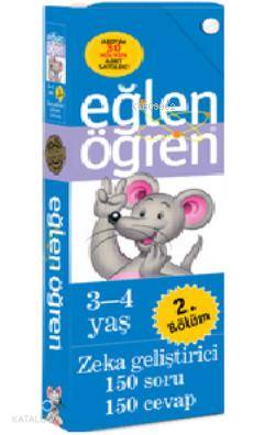  Eğlen Öğren 2 (34 Yaş) Zeka Geliştirici 150 Soru 150 Cevap | Komisyon | Dstil Tasarım | 8680009700020 | 
