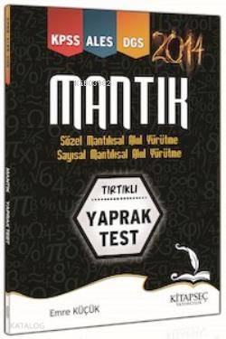 KPSS Mantık Tırtıklı Yaprak Test KPSS - ALES - DGS