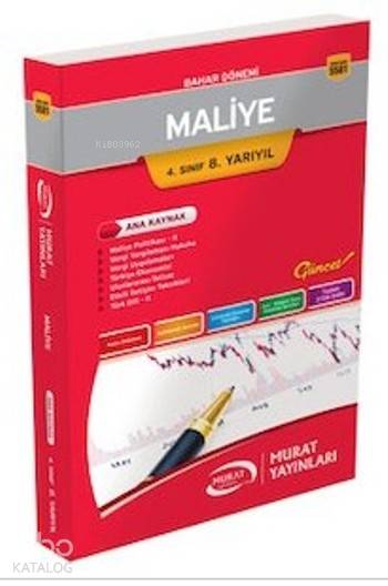 4. Sınıf 8. Yarıyıl Maliye Kod