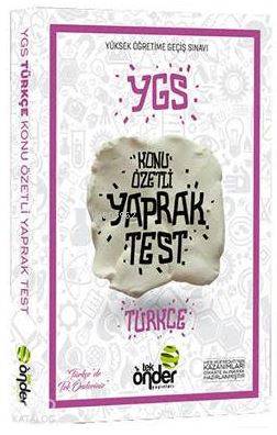 YGS Konu Özetli Yaprak Testi