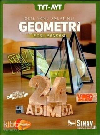  2019 TYT AYT 24 Adımda Geometri Özel Konu Anlatımlı Soru Bankası | 2019 TYT AYT 24 Adımda Geometri Özel Konu Anlatımlı Soru Bankası | Kolektif | Sınav Yayınları | 9786051237176 