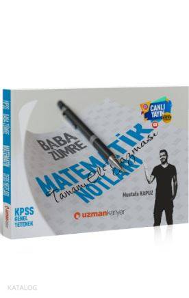 2020 KPSS Baba Zümre Matematik Notları