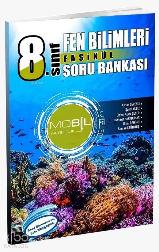 Mobil Yayınları 8. Sınıf LGS Fen Bilimleri Fasikül Soru Bankası Mobil 