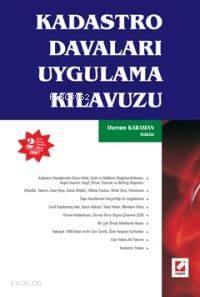  Kadastro Davaları Uygulama Kılavuzu | Kadastro Davaları Uygulama Kılavuzu | Dursun Karaman | Seçkin Yayıncılık | 9789750205132 
