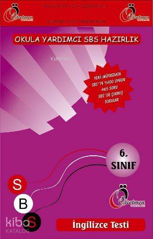 6. Sınıf Okula Yardımcı-SBS'ye Hazırlık İngilizce Testi