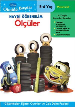  Haydi Öğrenelim Ölçüler (56 Yaş) | Haydi Öğrenelim Ölçüler (56 Yaş) | Disney | Doğan Egmont Yayıncılık | 9786050901009 
